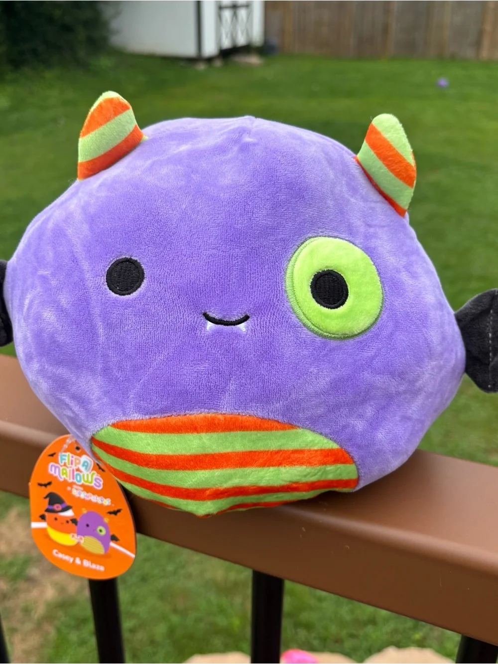 Squishmallow 8-inch Casey & Blaze FlipAMallows with tags